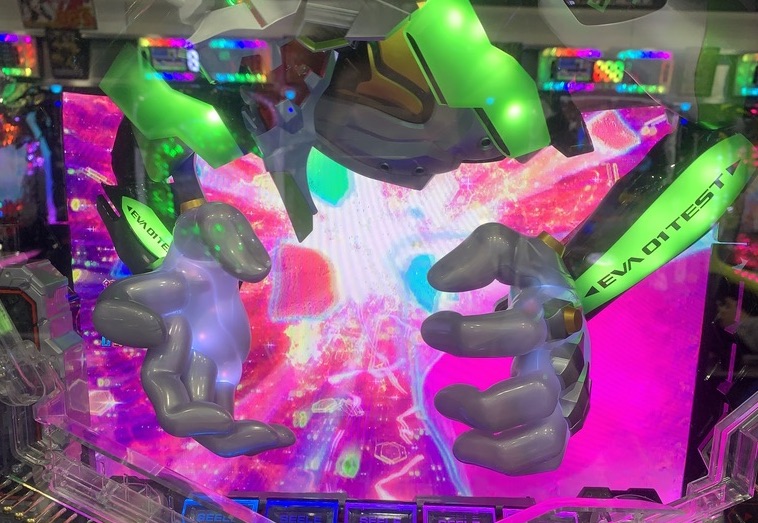 卓上パチンコ仕様 CRエヴァンゲリヲン9 8号機プレミアム 甘デジ 中古