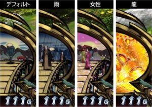 スマスロLいざ!番長 浮世絵ウインドウ
