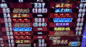 スマスロLいざ!番長 メニュー画面