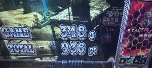 スマスロLバイオハザード5 リザルト画面