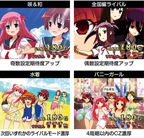 スマスロL咲 終了画面