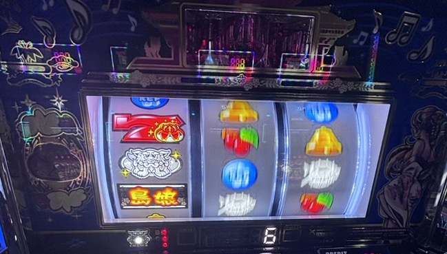 スマスロL島娘 6ゲーム当選