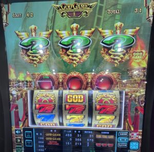 Lミリオンゴッド GODステージ 赤7