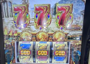 Lミリオンゴッド GODステージ 赤7