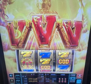 Lミリオンゴッド V揃い