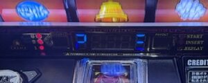 L南国育ちスペシャル ハルルナボイス発生時の7セグ