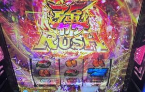 L戦国乙女5 スイカでATストックを獲得